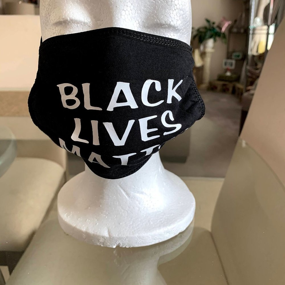 BLM Black Lives Matter Face Mask - Picture 3 of 4
